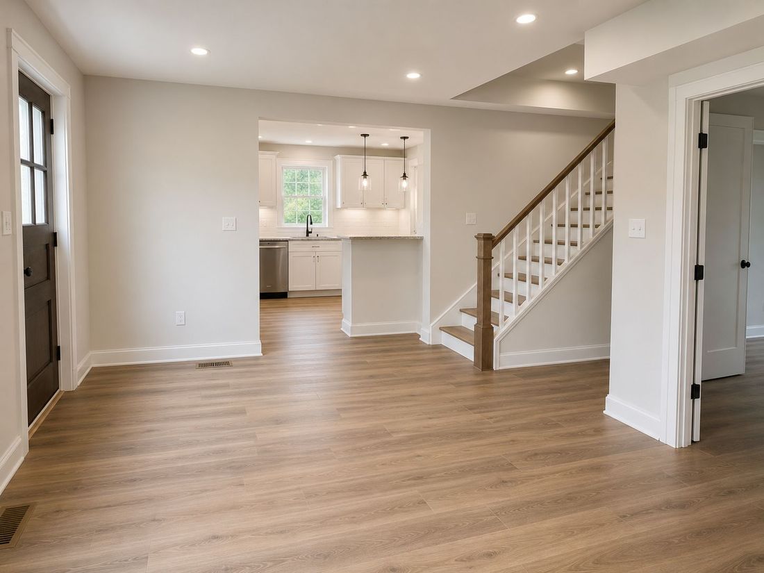 Open-plan Living & Dining — completed work